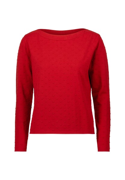 zero Pullover mit Punktstickerei | Betty Barclay