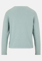Cartoon Strickpullover mit Rundhalsausschnitt