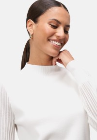 zero Strickpullover mit transparenten Ärmeln | Betty Barclay
