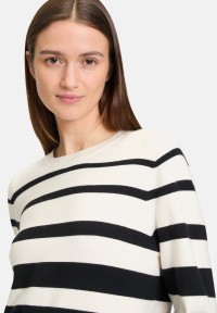 BETTY & CO Strickpullover mit Streifen
