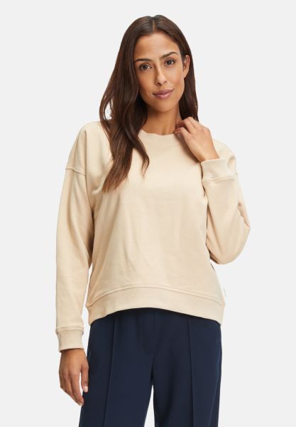 BETTY & CO Sweatpullover mit Rundhalsausschnitt