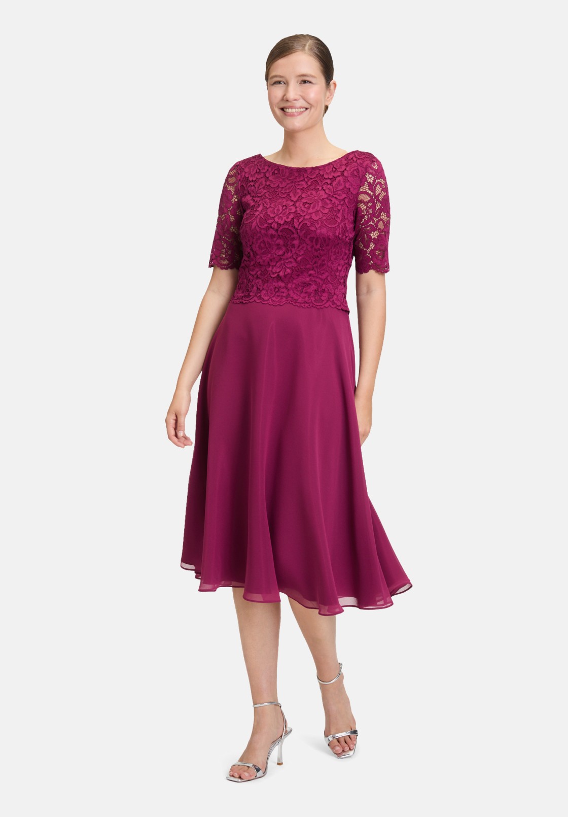 Vera Mont Cocktailkleid mit Spitze
