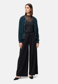 zero Strickjacke mit Blumenknöpfen | Betty Barclay