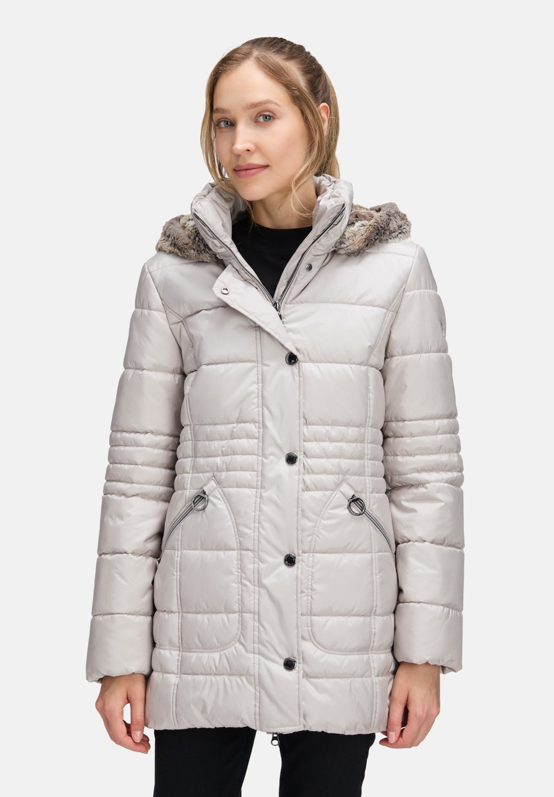 Betty Barclay Outdoorjacke mit abnehmbarer Kapuze