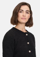 Vera Mont Strick-Cardigan mit Rundhalsausschnitt