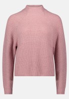 BETTY & CO Grobstrick-Pullover mit hohem Kragen