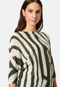 zero Oversized-Strickpullover mit Print | Betty Barclay