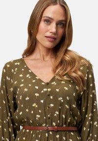 zero Maxikleid mit Volants | Betty Barclay