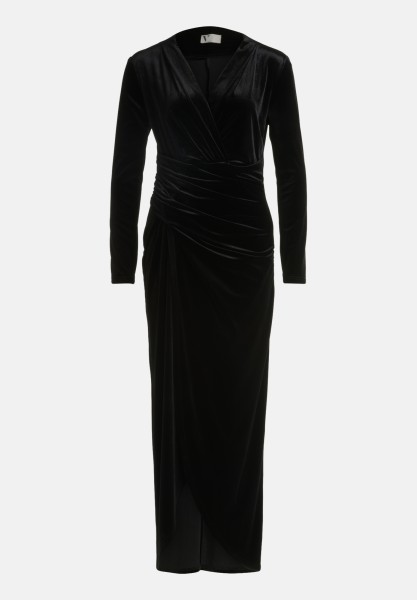 Vera Mont Abendkleid mit V-Ausschnitt