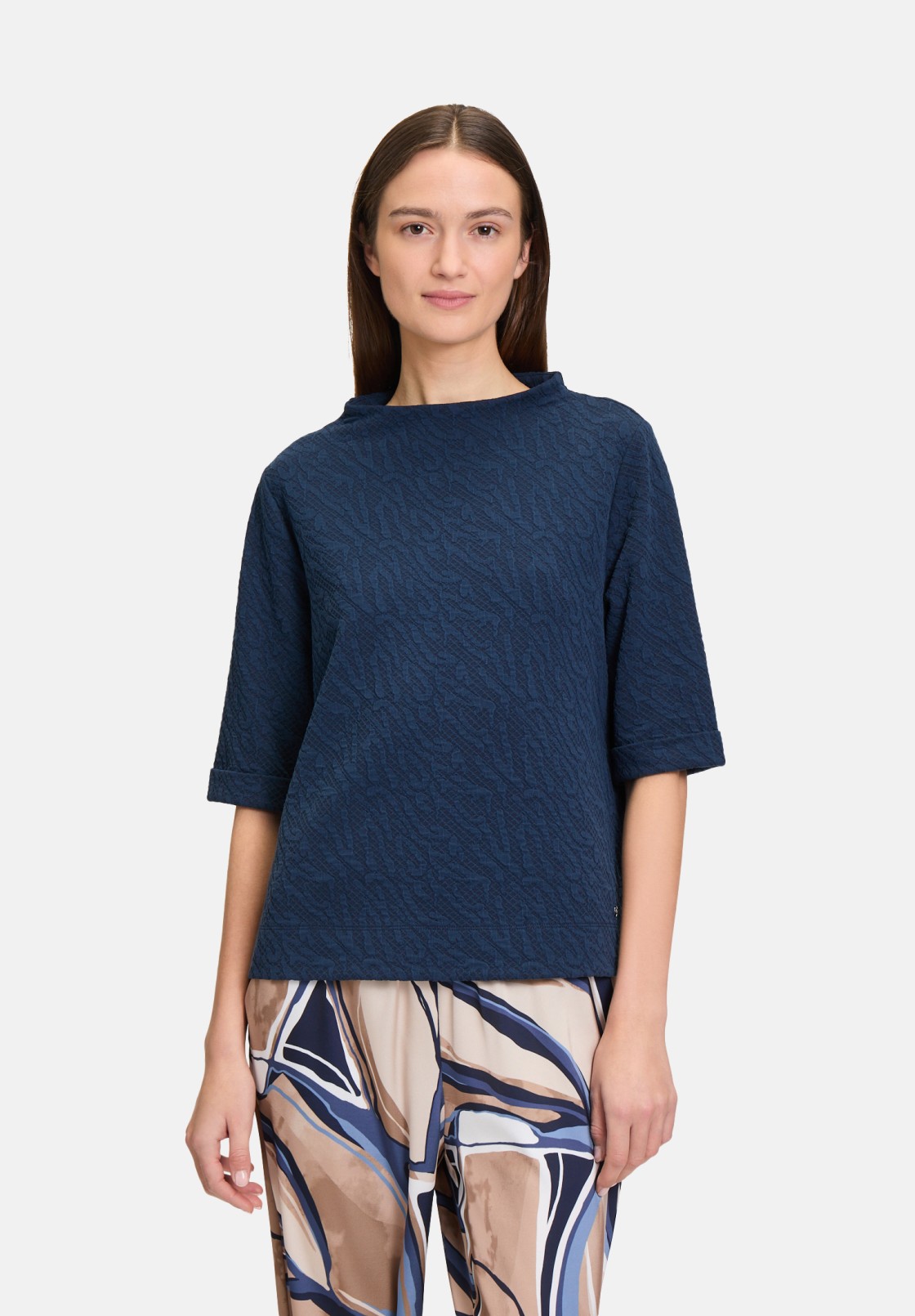 BETTY & CO Sweatshirt mit Rundhalsausschnitt