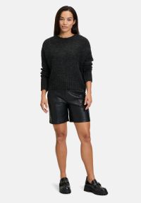 Cartoon Basic-Pullover mit Rundhalsausschnitt