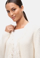 zero Strickjacke mit Fransen | Betty Barclay