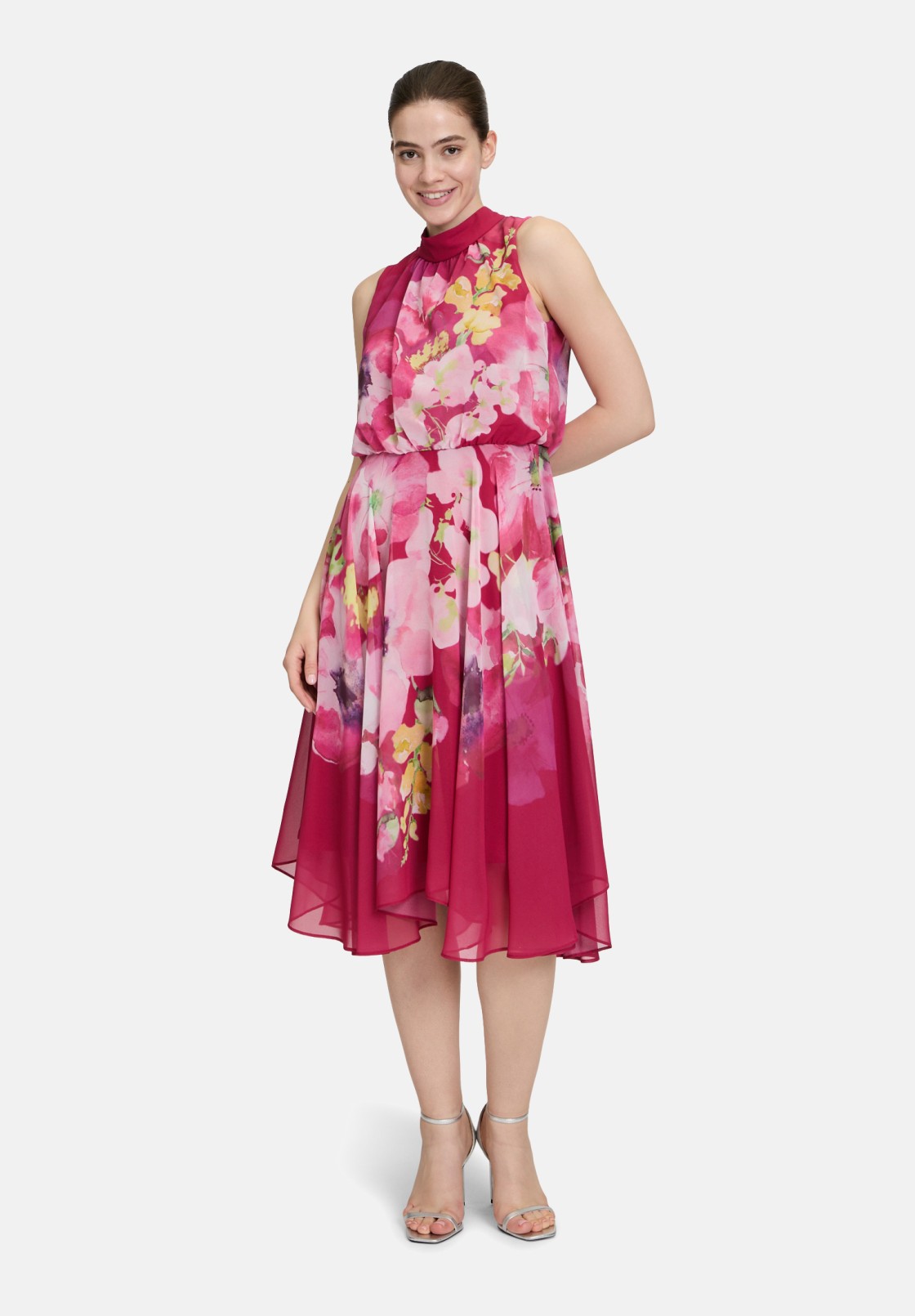 Vera Mont Chiffonkleid ohne Arm