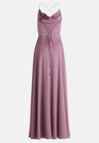 Vera Mont Abendkleid mit Wasserfallausschnitt