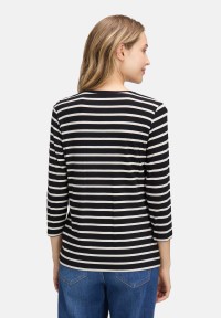 Betty Barclay Ringelshirt mit Schmucksteinen