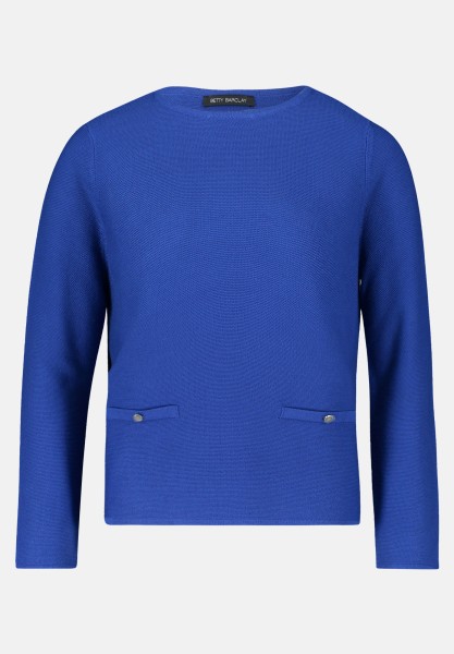 Betty Barclay Feinstrickpullover mit aufgesetzten Taschen