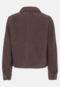 Cartoon Casual-Jacke mit aufgesetzten Taschen
