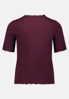 Cartoon Halbarm-Shirt mit Kragen