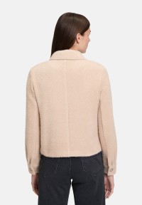 Cartoon Casual-Jacke mit aufgesetzten Taschen