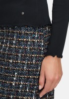 BETTY & CO Langarm-Shirt mit Rippenstruktur