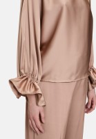 Vera Mont Satin-Bluse mit Fledermausärmeln