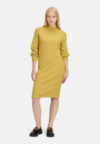 Cartoon Strickkleid mit Stehkragen