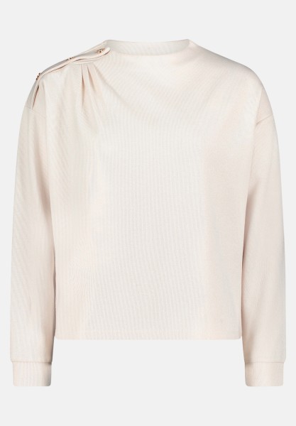Cartoon Sweatshirt mit Kragen
