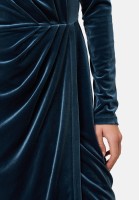 zero Samtkleid mit Raffungen | Betty Barclay