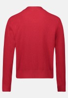BETTY & CO Strick-Cardigan mit Reißverschluss