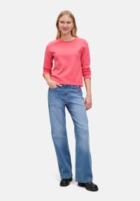 Cartoon Strickpullover mit Rundhalsausschnitt