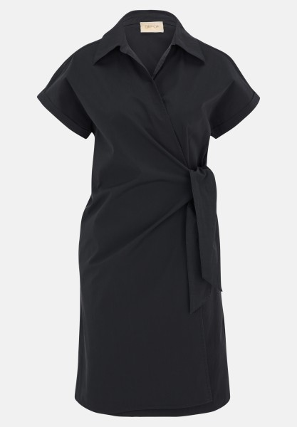 Cartoon Wickelkleid mit Taschen