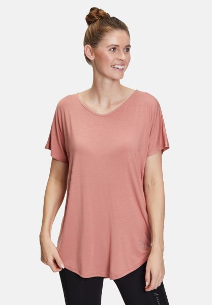 Betty Barclay Oversize-Shirt mit V-Ausschnitt