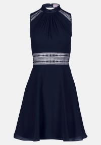 Vera Mont Cocktailkleid mit Spitzeneinsatz