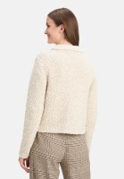 Cartoon Cardigan mit Kragen