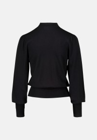 zero Pullover mit Kontrastpaspel | Betty Barclay