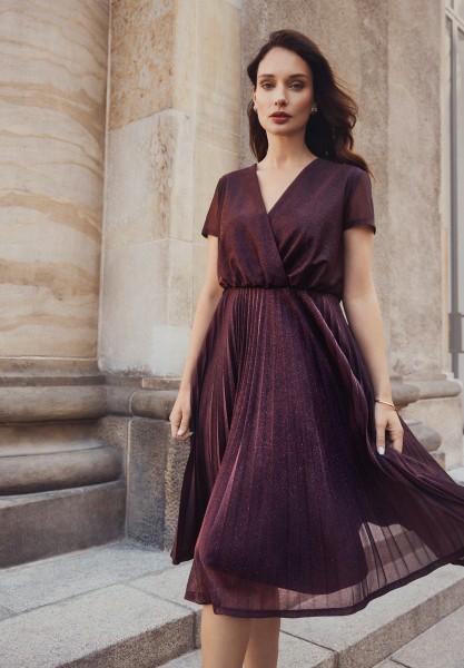 Vera Mont Cocktailkleid mit Plissee