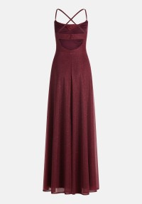 Vera Mont Abendkleid mit Wasserfallausschnitt