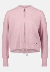 BETTY & CO Strick-Cardigan mit Reißverschluss