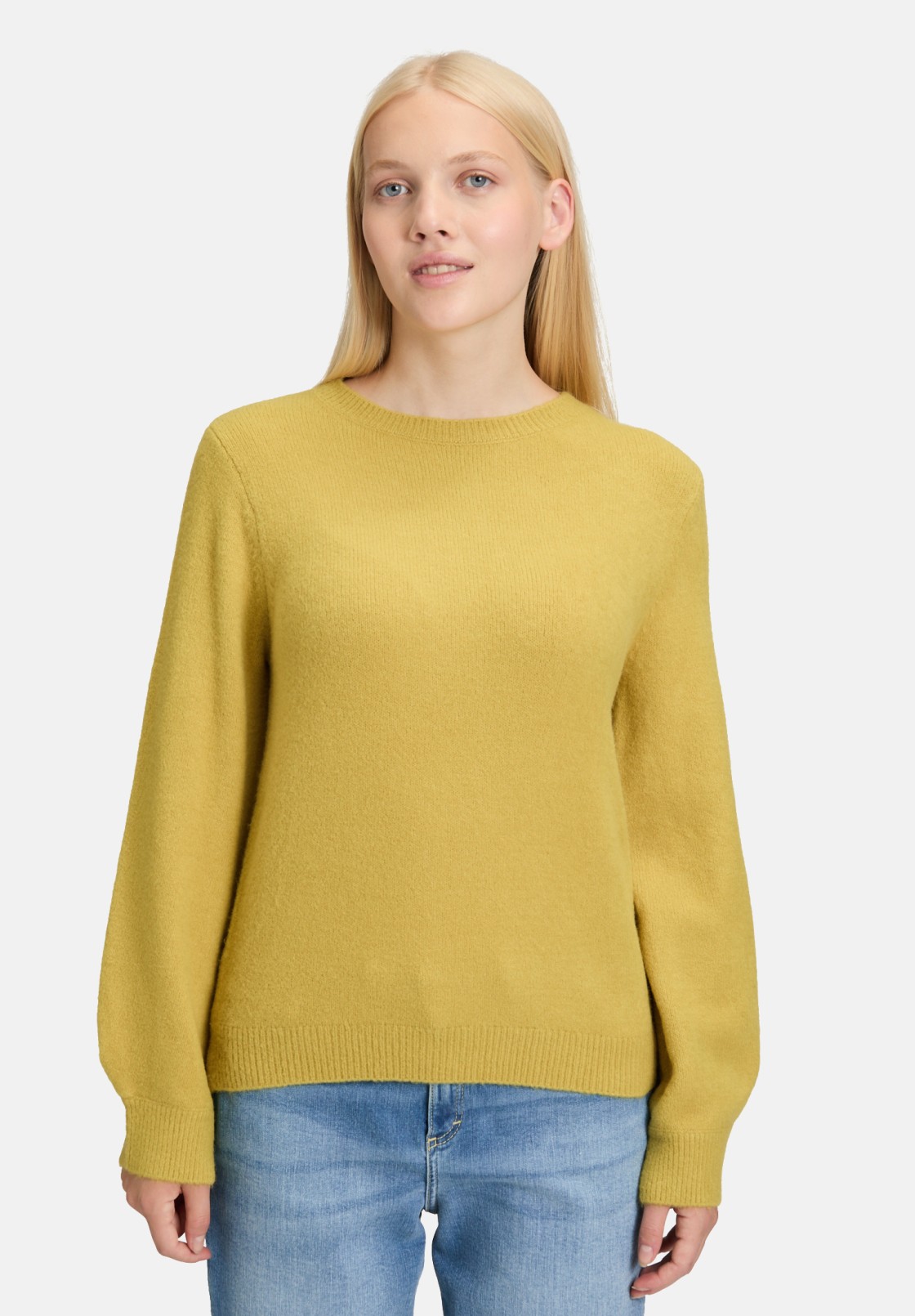Cartoon Strickpullover mit Rundhalsausschnitt