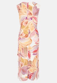Cartoon Jerseykleid mit Raffung