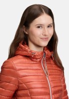 Cartoon Steppjacke mit Reißverschlusstaschen