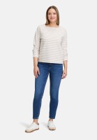 BETTY & CO Sweatshirt mit U-Boot-Ausschnitt