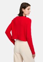 Betty Barclay Kaschmir-Strickjacke mit Rippbündchen
