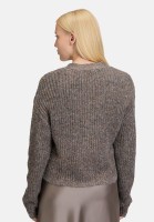 Cartoon Cardigan mit V-Ausschnitt