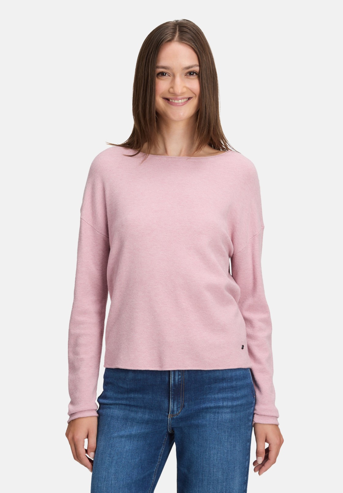 BETTY & CO Strickpullover mit Rundhalsausschnitt