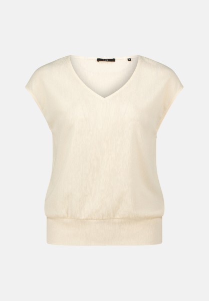 zero Plissee-Shirt mit V-Ausschnitt | Betty Barclay