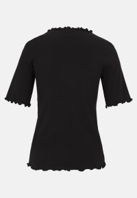 Cartoon Halbarm-Shirt mit Kragen