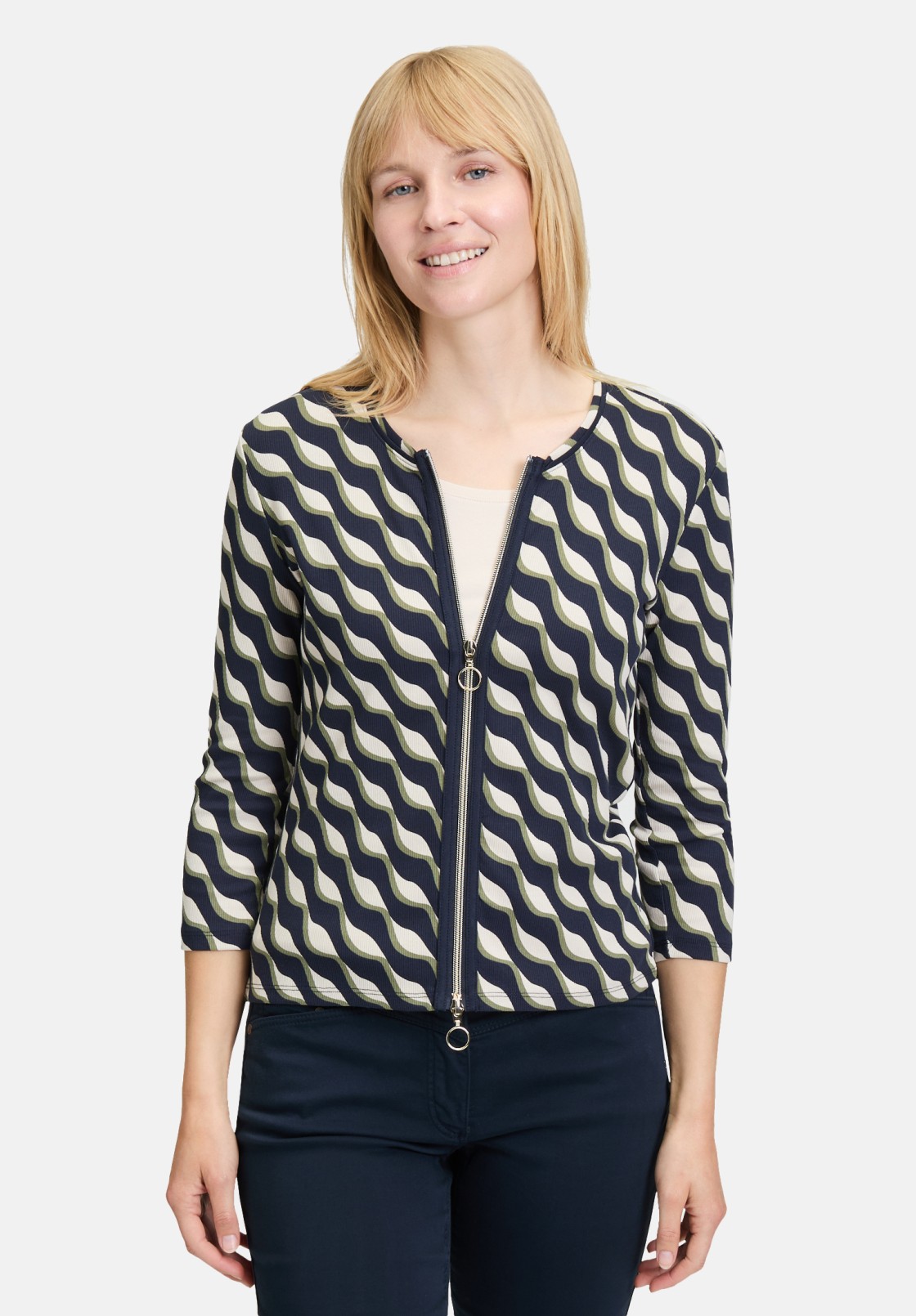 Betty Barclay Shirtjacke mit Rippenstruktur