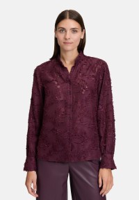 BETTY & CO Hemdbluse mit Struktur