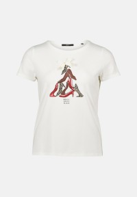 zero Shirt mit Aufdruck und Schleife | Betty Barclay